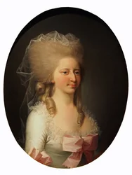 Portret van Louise Augusta van Denemarken